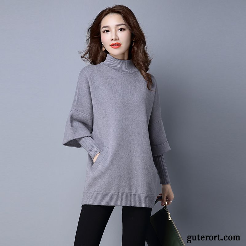 Pullover Damen Mode Günstig, Pullover Kaufen Damen Silber