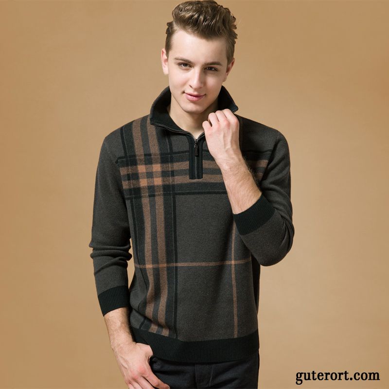 Pullover Mode Herren Günstig, Weißer Hoodie Herren Grau