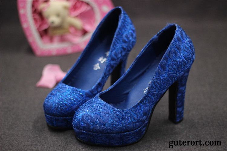 Pumps Riemchen Schwarz Kaufen, Blaue Glitzer Schuhe Dunkel