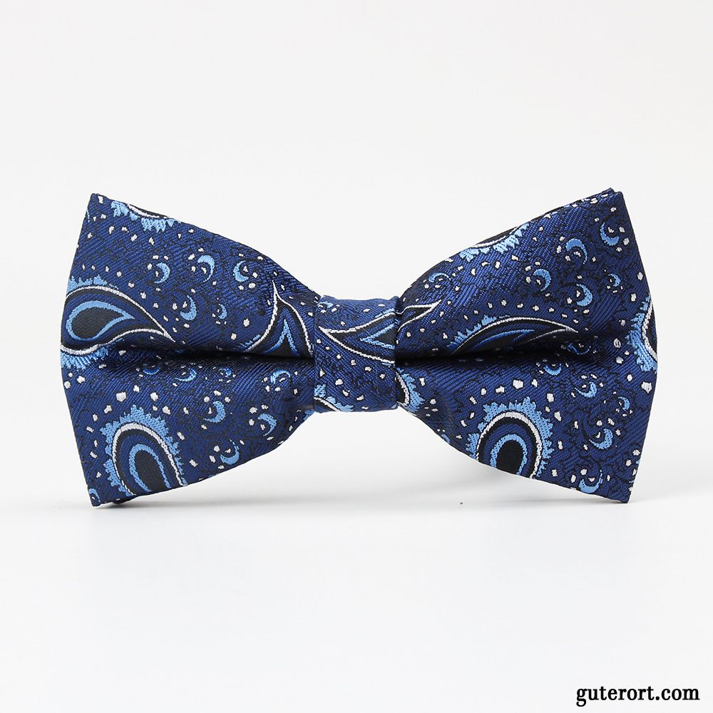 Querbinder Fliege Herren Bowknot Seide Kleid Blumen Formelle Kleidung Schwarz