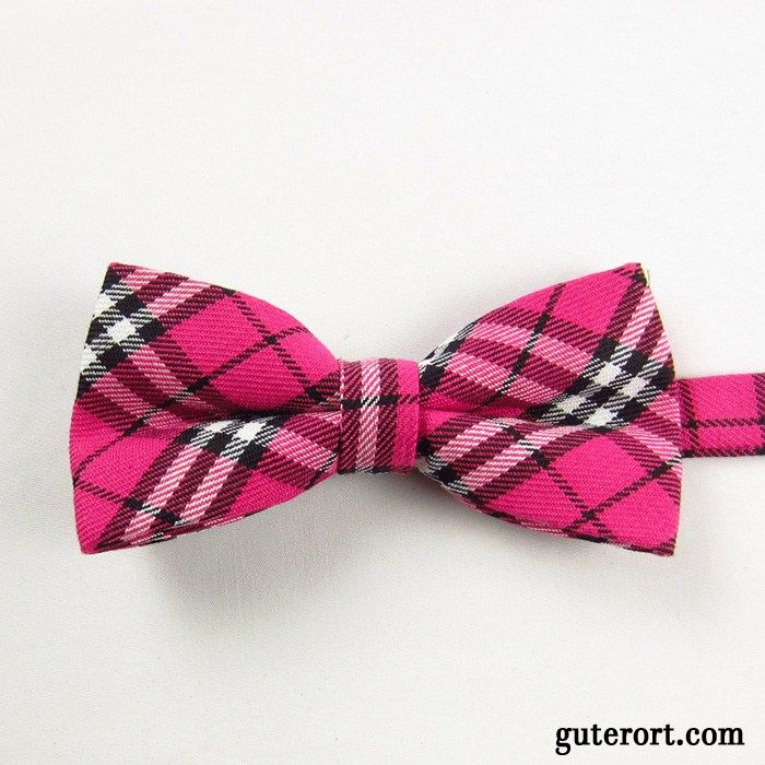 Querbinder Fliege Herren Bräutigam England Verheiratet Bowknot Damen Mini Purpur Lila Rot