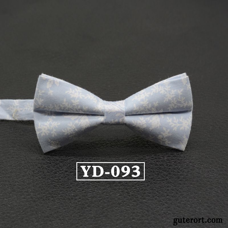 Querbinder Fliege Herren Doppelter Rock Business Formelle Kleidung Bräutigam Bowknot Hochzeit Grau