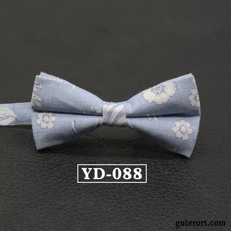 Querbinder Fliege Herren Doppelter Rock Business Formelle Kleidung Bräutigam Bowknot Hochzeit Grau