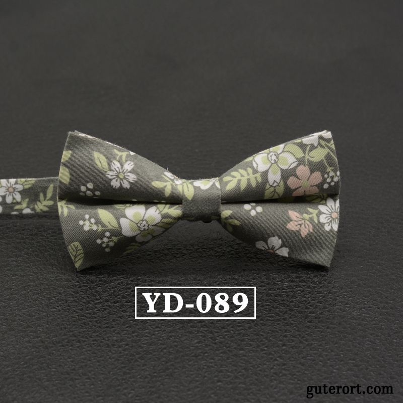 Querbinder Fliege Herren Doppelter Rock Business Formelle Kleidung Bräutigam Bowknot Hochzeit Grau