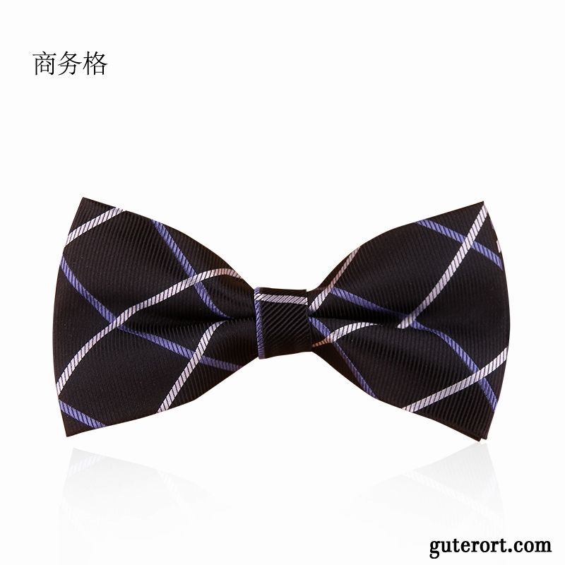 Querbinder Fliege Herren Formelle Kleidung Trauzeugen Bankett Bowknot Muster Mode Bordeauxrot