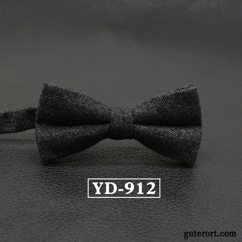 Querbinder Fliege Herren Verheiratet Freizeit Formelle Kleidung Bräutigam Bowknot England Bordeauxrot Grau