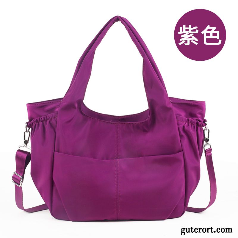 Reisetasche Damen Reisen Freizeit Mode Trend Wasserdicht Nylon Rot