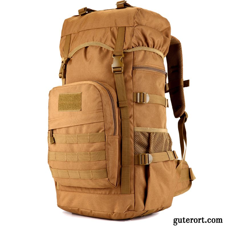 Reisetasche Herren Geschäftsreise Große Kapazität Rucksack Student Damen Wander Army Grün