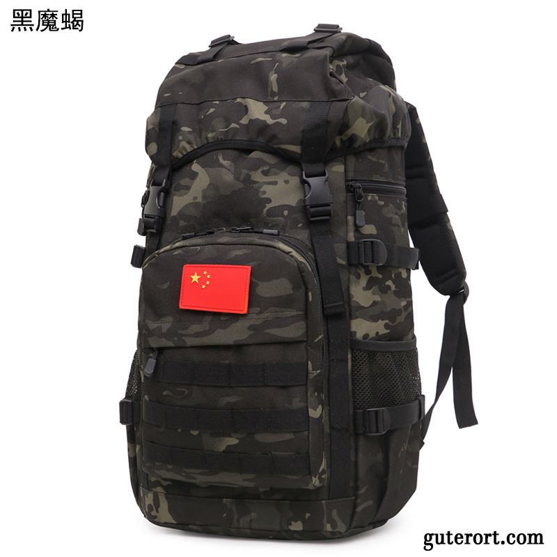 Reisetasche Herren Geschäftsreise Große Kapazität Rucksack Student Damen Wander Army Grün