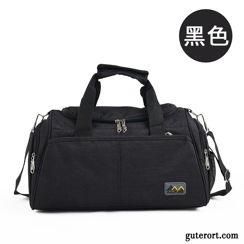 Reisetasche Herren Reisen Fitness Leichtgewicht Sport Kurz Trend Grau