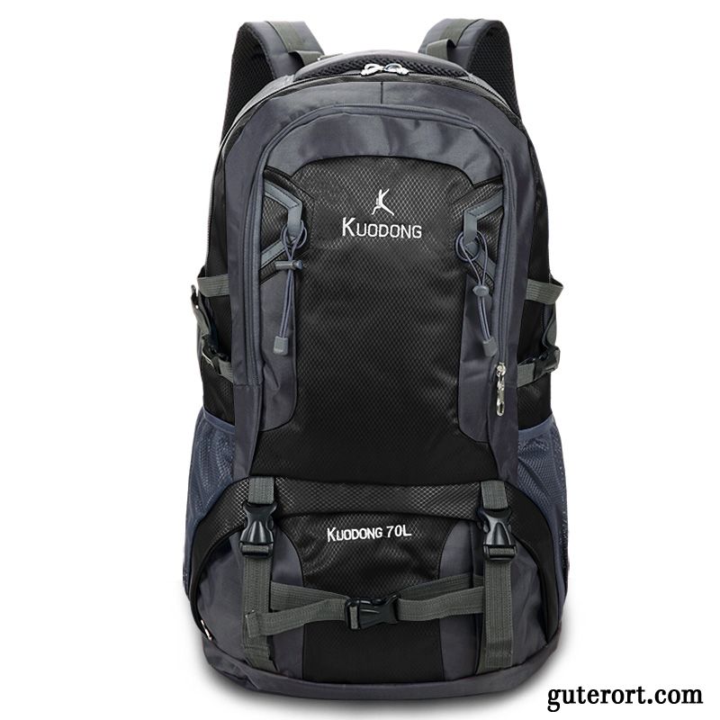 Reisetasche Herren Reisen Wander Leichtgewicht Outdoor Spazieren Rucksack Grün