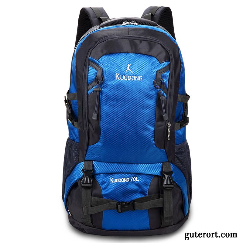 Reisetasche Herren Reisen Wander Leichtgewicht Outdoor Spazieren Rucksack Grün