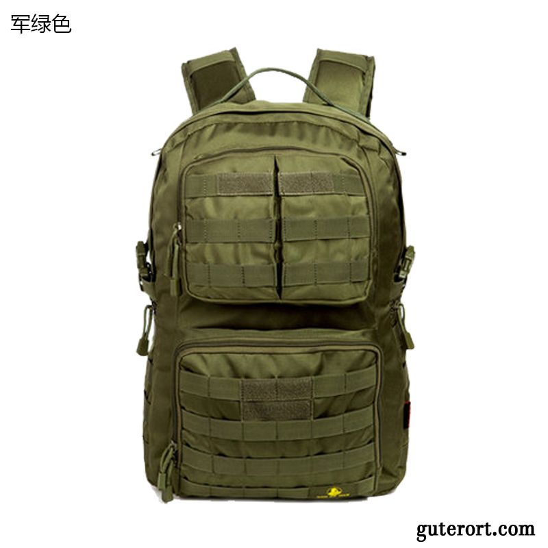 Reisetasche Herren Rucksack Wasserdicht Wander Reisen Outdoor Student Army Grün Camouflage