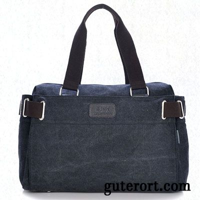Reisetasche Herren Super Große Kapazität Umhängetasche Reisen Leinwand Handtasche Braun Rot