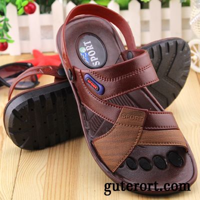 Riemen Sandalen Herren Billig, Schuhe Outdoor Herren Durchsichtig