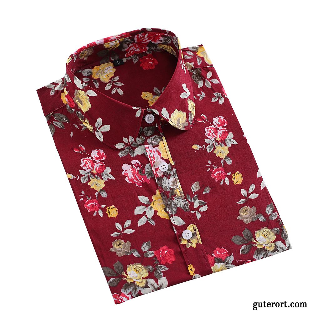 Rote Bluse Damen Rosa, Schöne Blusen Online Kaufen Billig