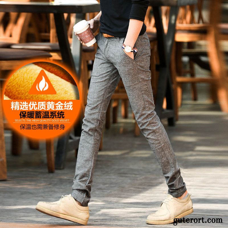 Rote Cordhose Herren Hosen Kupfer, Chino Jogger Herren Kaufen