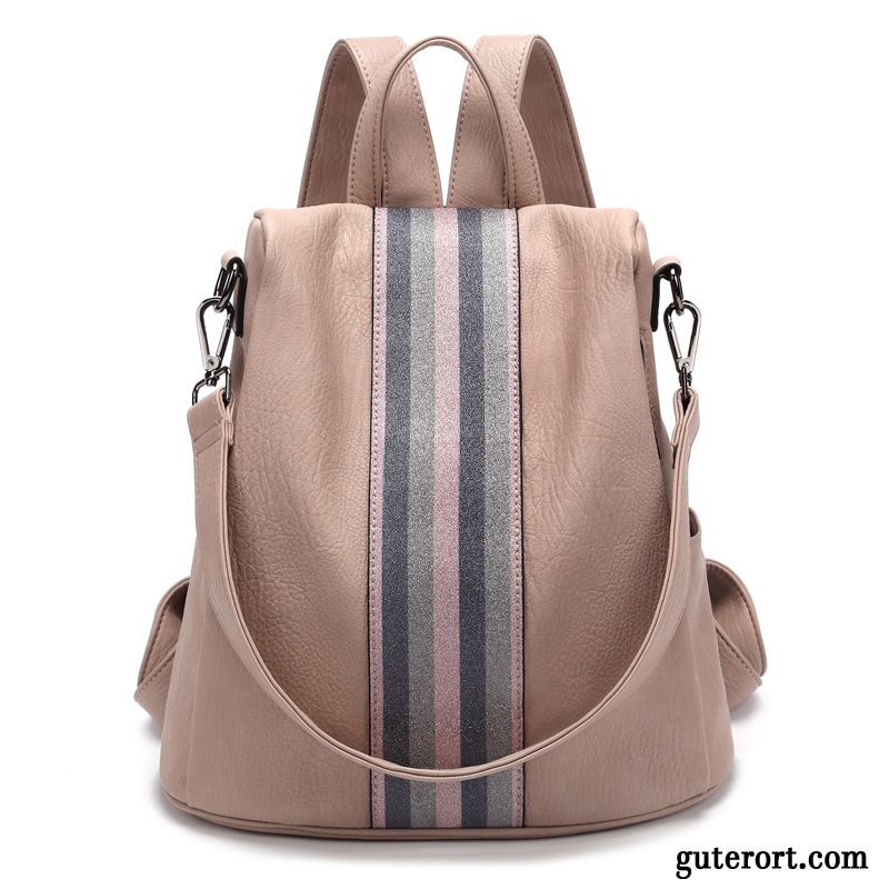 Rucksäcke Damen Reisen 2019 Rucksack Freizeit Trend Große Kapazität Schwarz