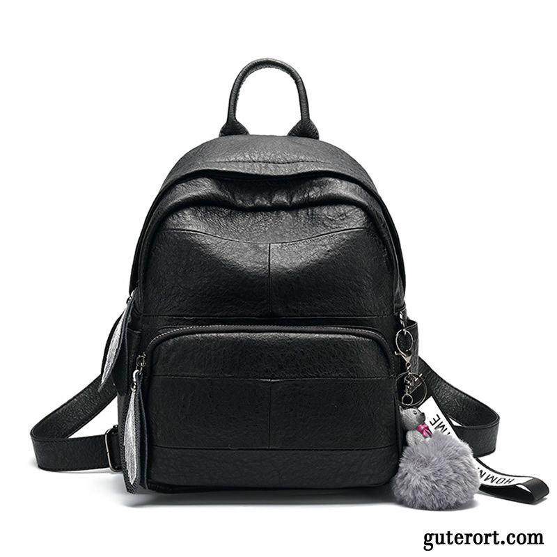 Rucksäcke Damen Rucksack Neu Schultasche 2019 Trend Weiches Leder Grün