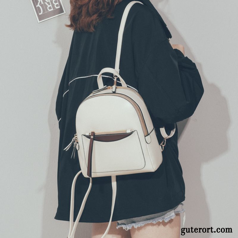 Rucksäcke Damen Rucksack Trend Mode Reisen Super Tasche Weiß