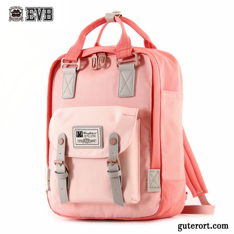 Rucksäcke Damen Schultasche Rucksack Mittel Gymnasium Student Reisen Grün