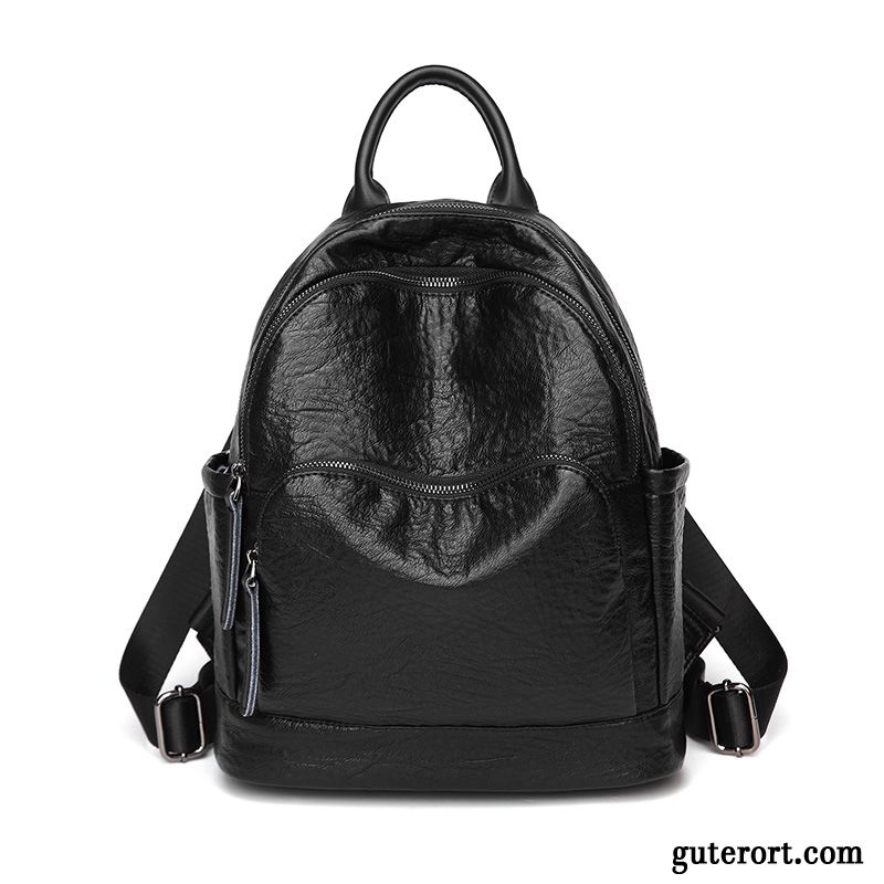 Rucksäcke Damen Swag Rucksack Neu 2018 Schultasche Weiches Leder Braun