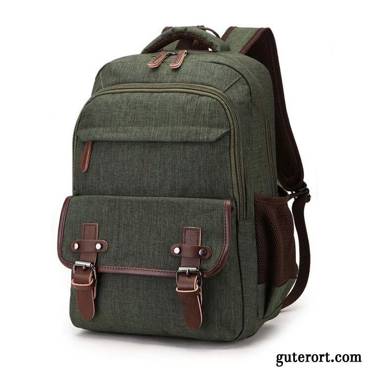 Rucksäcke Herren 2019 Student Rucksack Trend Damen Mode Grün