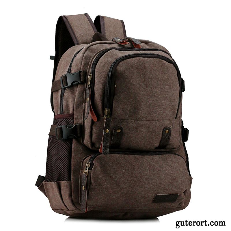 Rucksäcke Herren Große Kapazität Rucksack Schultasche Trend Sport Student Dunkelblau