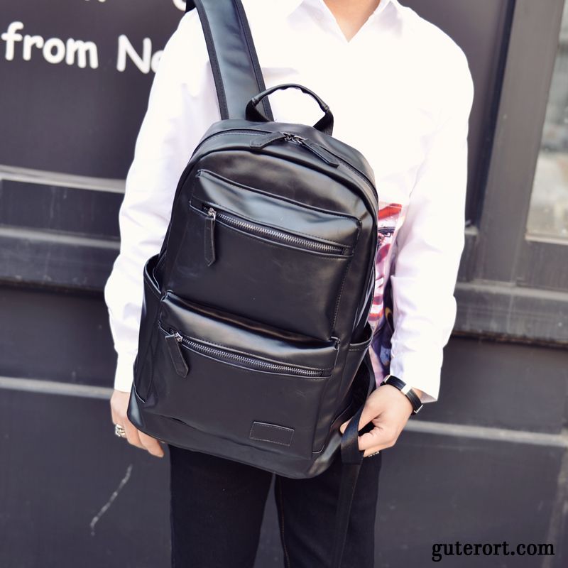 Rucksäcke Herren Rucksack Neu 2019 Mode Student Trend Schwarz