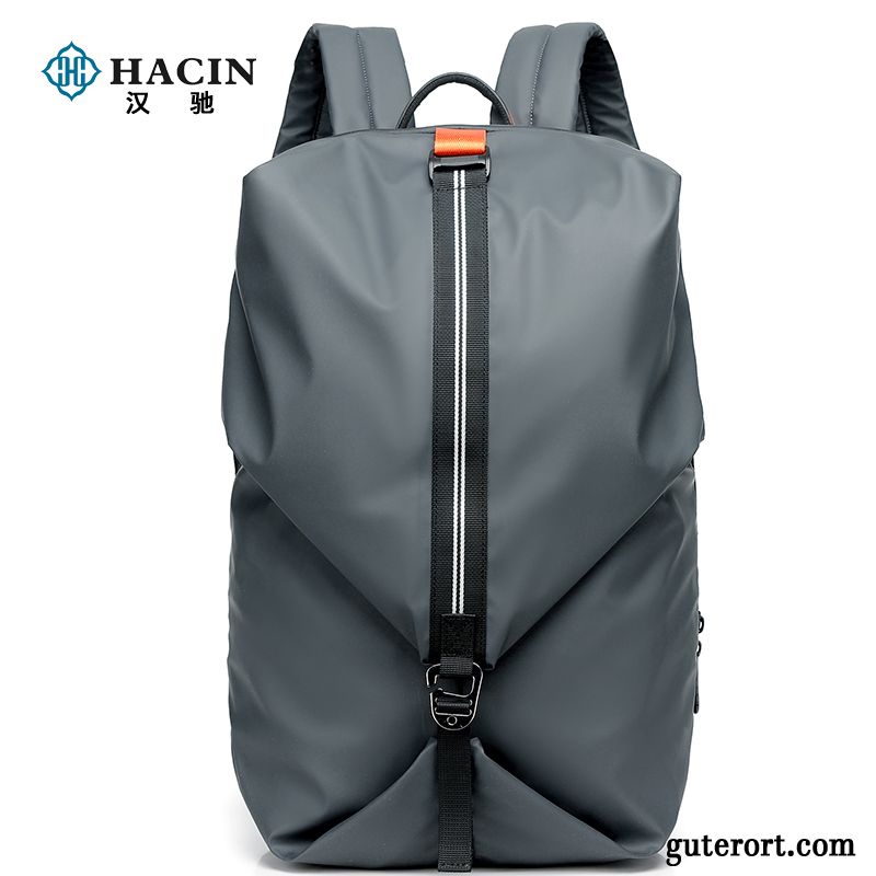 Rucksäcke Herren Trend Freizeit Europe Schultasche Große Kapazität Rucksack Dunkelblau