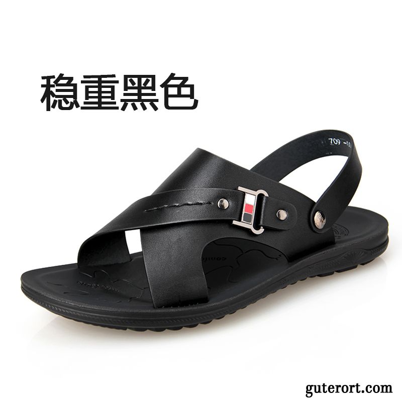 Römersandalen Für Männer Lavendel, Ledersandalen Herren Kaufen