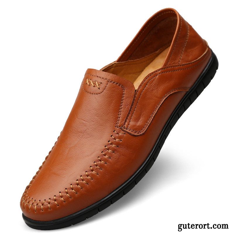 Sale Schuhe Herren, Business Schuhe Herren Halbschuhe Hellrot