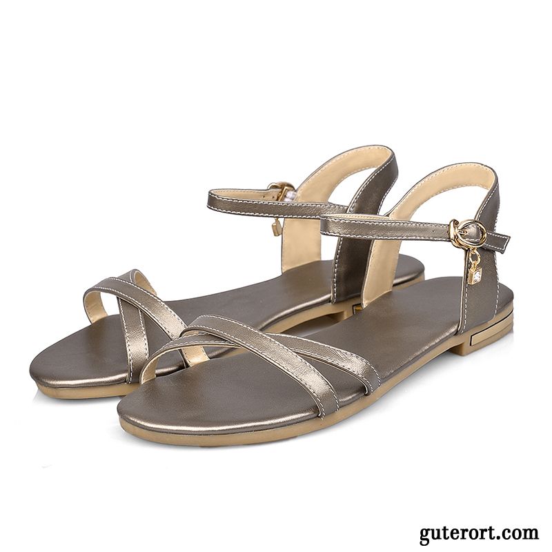 Sandalen Damen Elegant Lindgrün, Sandalen Damen Blau Günstig