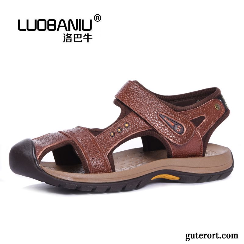 Sandalen Für Lose Einlagen Sale, Italienische Herren Sandalen Orange