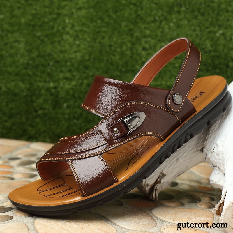 Sandalen Geschlossen Herren Günstig, Gefütterte Schuhe Herren Blond