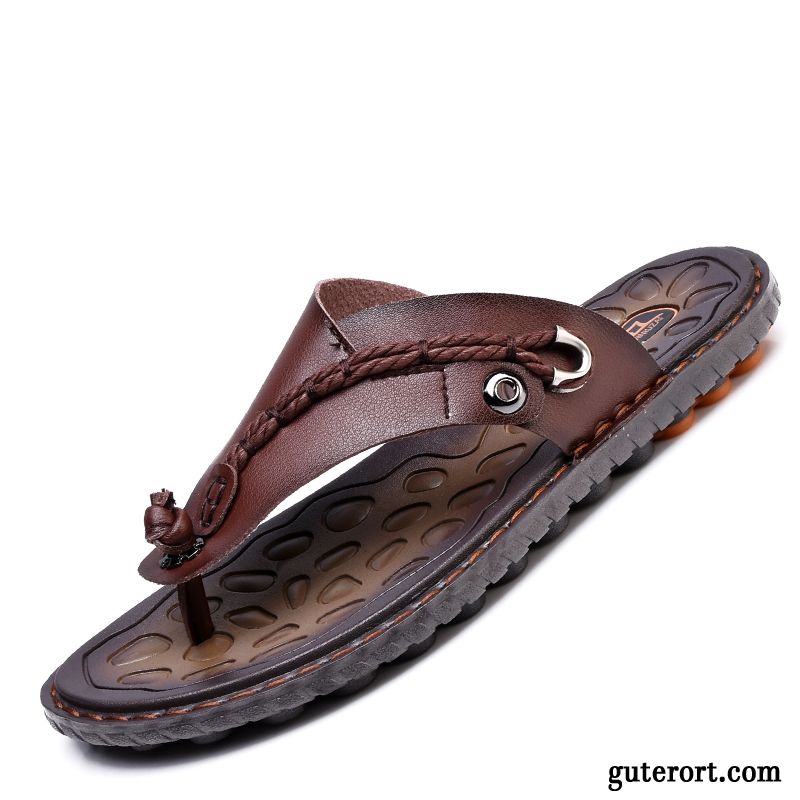 Sandalen Herren Günstig, Herren Sandalen Schwarz Gelb