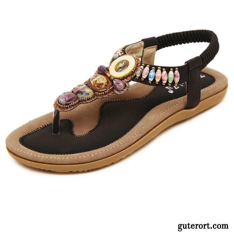 Sandalen Blumen Bunt, Sandalen Glitzer Billig