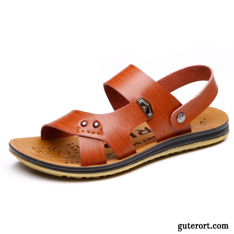 Sandalen Outdoor Herren Günstig, Moderne Sandalen Für Männer Meeresgrün