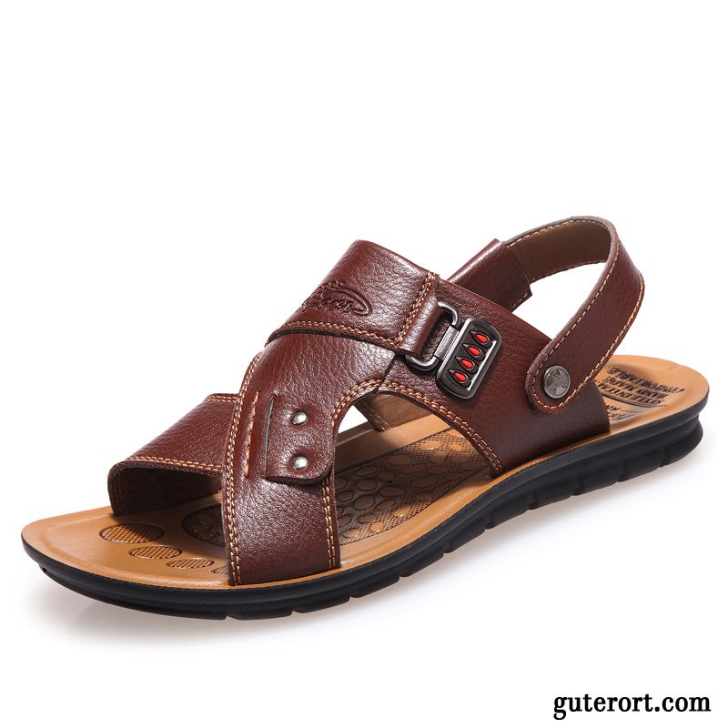 Sandalen Pantoletten Günstig, Schuhe Herren Schwarz