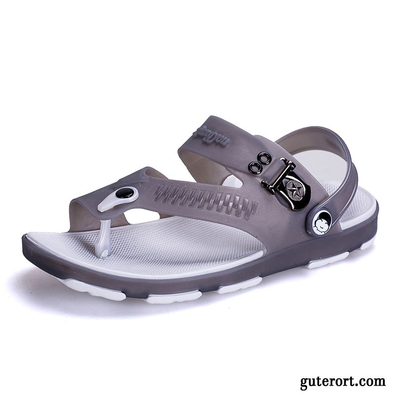 Sandalen Schwarz Herren Blau, Gesundheitssandalen Herren