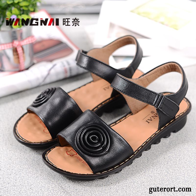 Schaftsandalette Schwarz Günstig, Flip Flop Sandalen Damen Dunkelgrün