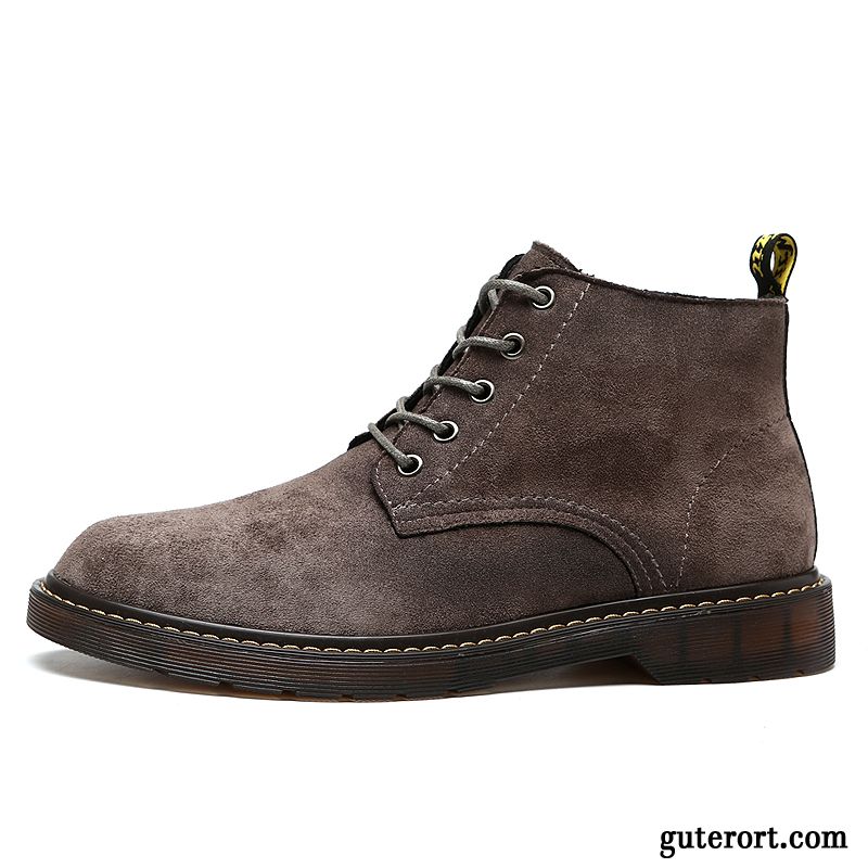 Schuhe Boots Herren Verkaufen, Herren Business Schuhe Stiefel Kaffeebraun