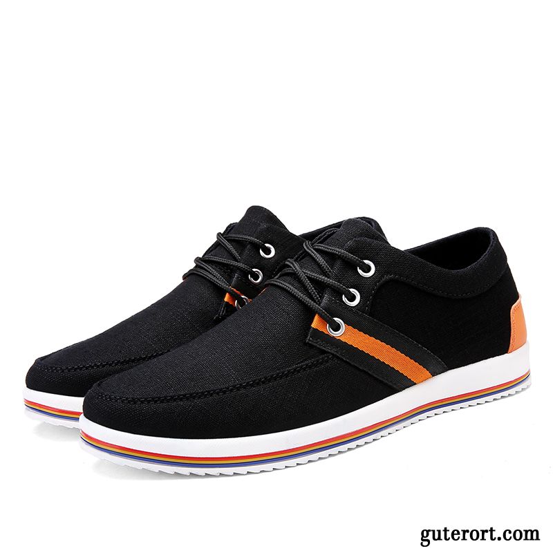 Schuhe Herren Leder Billig, Sportliche Halbschuhe Herren Sportschuhe Dunkel