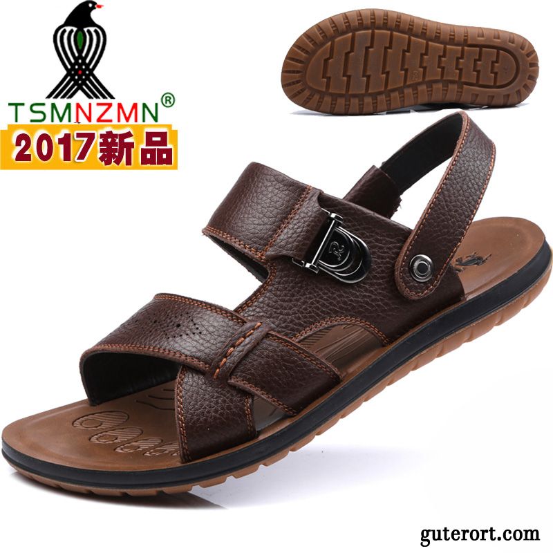 Schuhe Herren Winter, Moderne Sandalen Herren Grau