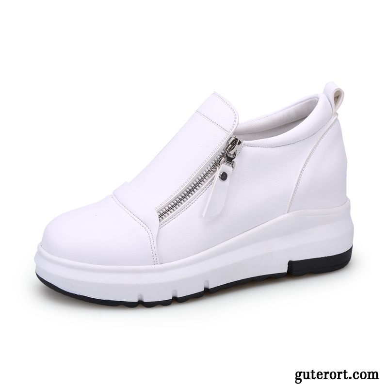 Schuhe Leder Damen Halbschuhe Grün, Rosa Damen Günstig