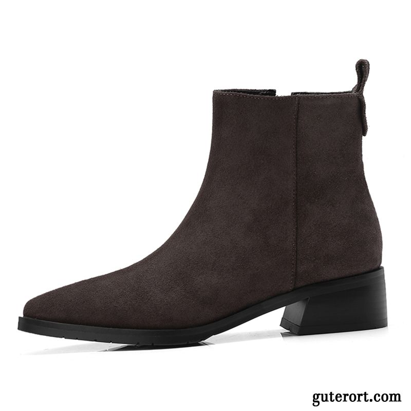 Schuhe Leder Damen Verkaufen, Günstig Stiefel Kaufen Silber