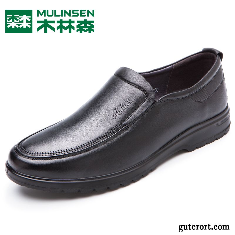 Schuhe Herren Günstig, Orthopädische Schuhe Herren Lederschuhe Dunkelbraun