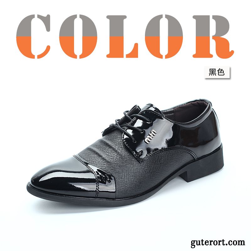 Schwarze Leder Schuhe Billig, Italienische Schuhe Herren Lederschuhe Hellblau