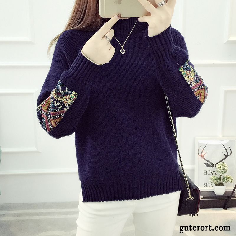 Schöne Pullover Für Damen Günstig Violett, Wickelpullover Damen Billig