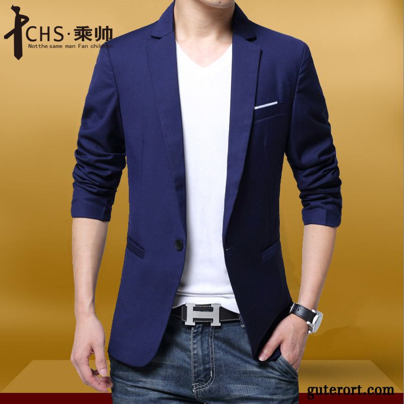 Slim Fit Blazer Blau, Blazer Slim Fit Günstig Hellbraun